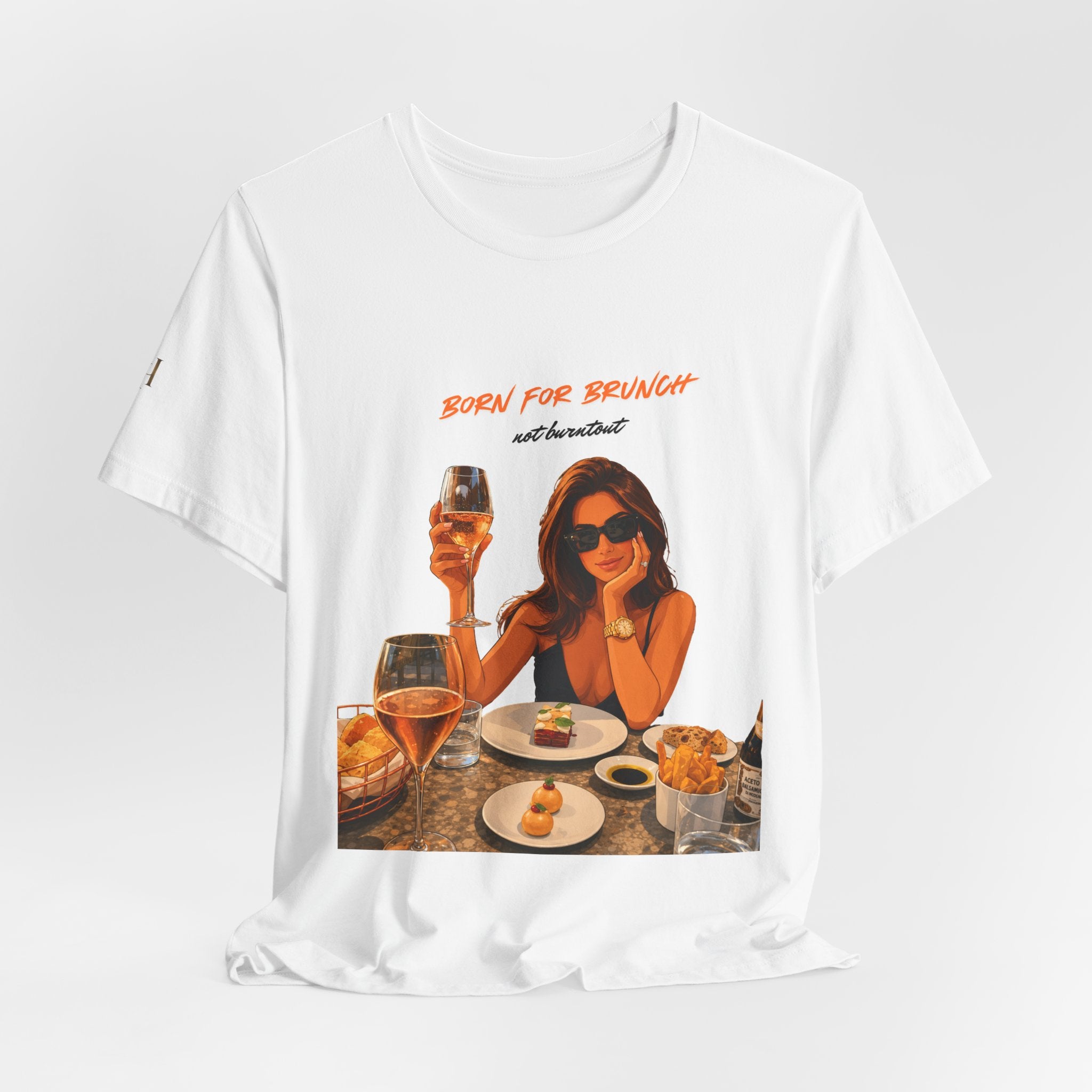 Born For Brunch Tee — Graphic Brunch Lover T‑Shirt